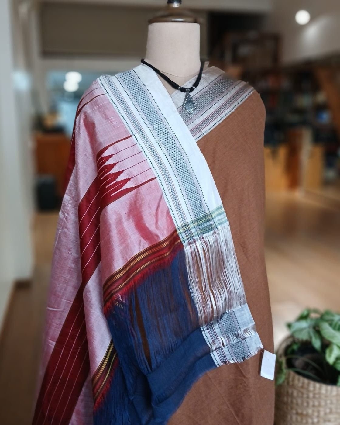 Handloom Ilkal Saree -(ILKA10036) - Image 3