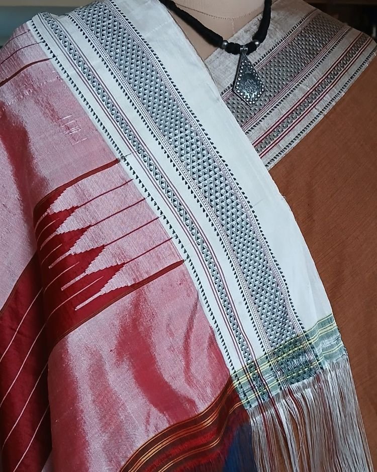Handloom Ilkal Saree -(ILKA10036) - Image 4