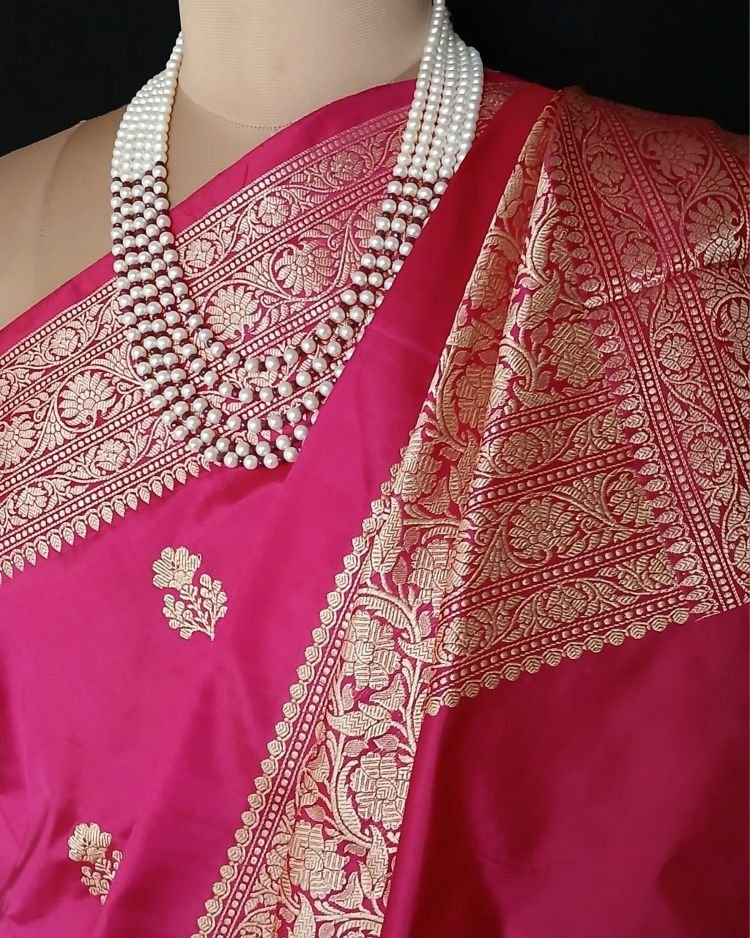 Banarasi Kadua Katan Silk Saree – (BANA0003) - Image 6