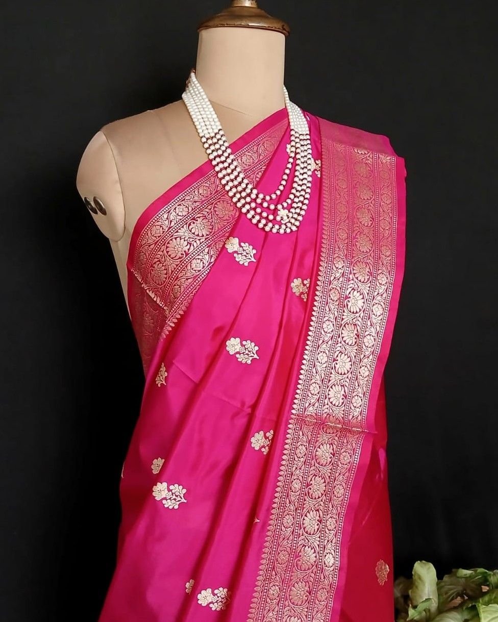 Banarasi Kadua Katan Silk Saree – (BANA0003) - Image 7
