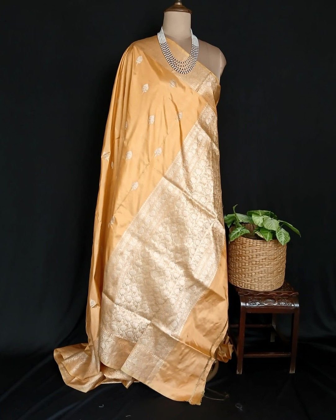Banarasi Kadua Katan Silk Saree – (BANA0004) - Image 8