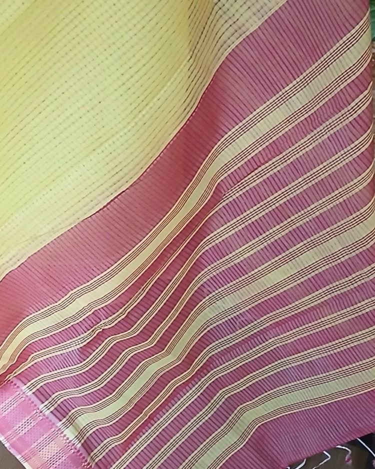 Mangalagiri Handweave Cotton Saree - (MHCS0005) - Image 5