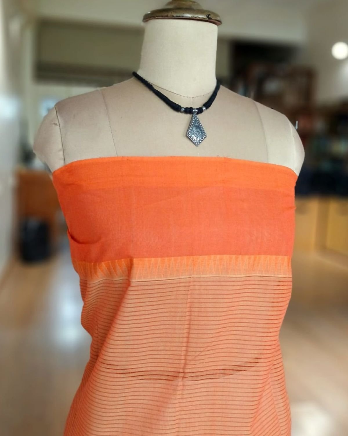 Mangalagiri Handweave Cotton Saree - (MHCS0004) - Image 8