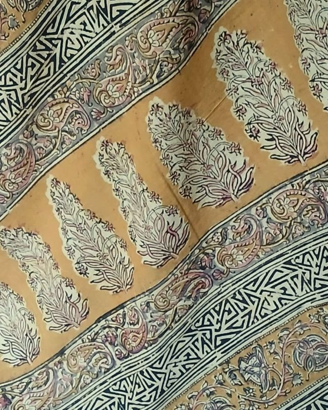 Pedana Cotton Kalamkari Saree - (PCKS0019) - Image 5