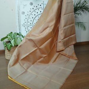 Pure Silk Handweave Plain Saree from Murshidabad – (PSMS0028)