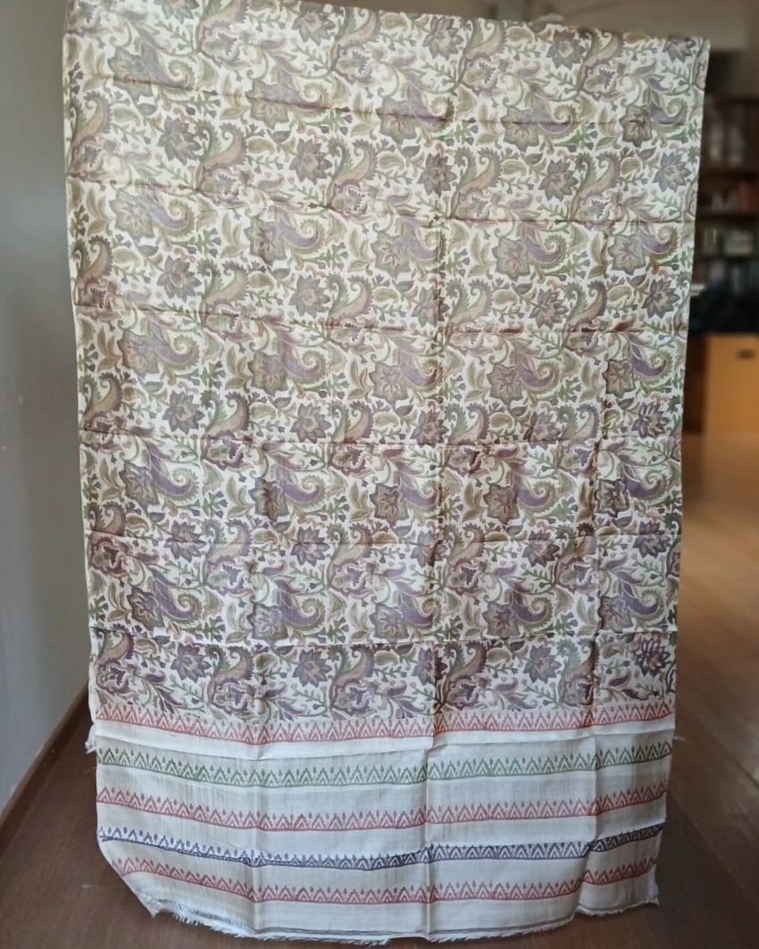 Tussar Silk 2-Piece Kurta and Dupatta Set - (TSKD0001) - Image 5