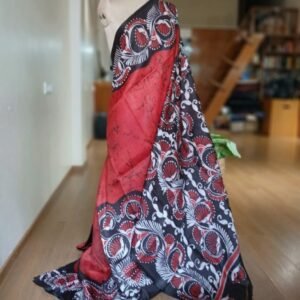 Batik Silk Saree from Murshidabad – (BSSM0011)