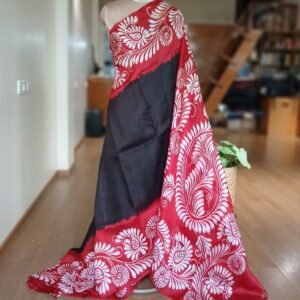 Batik Silk Saree from Murshidabad – (BSSM0020)