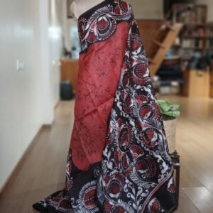 Batik Silk Saree from Murshidabad – (BSSM0004)
