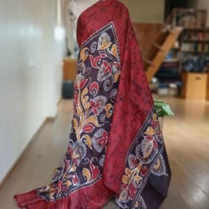 Batik Silk Saree from Murshidabad – (BSSM0008)