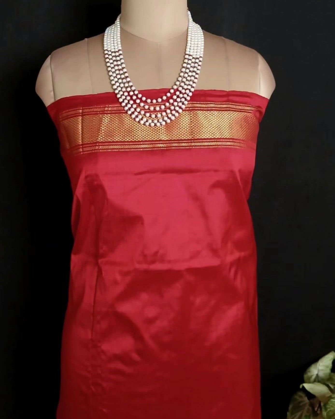 Figurative Pure Silk Ikat Saree - (NZIS0018) - Image 9