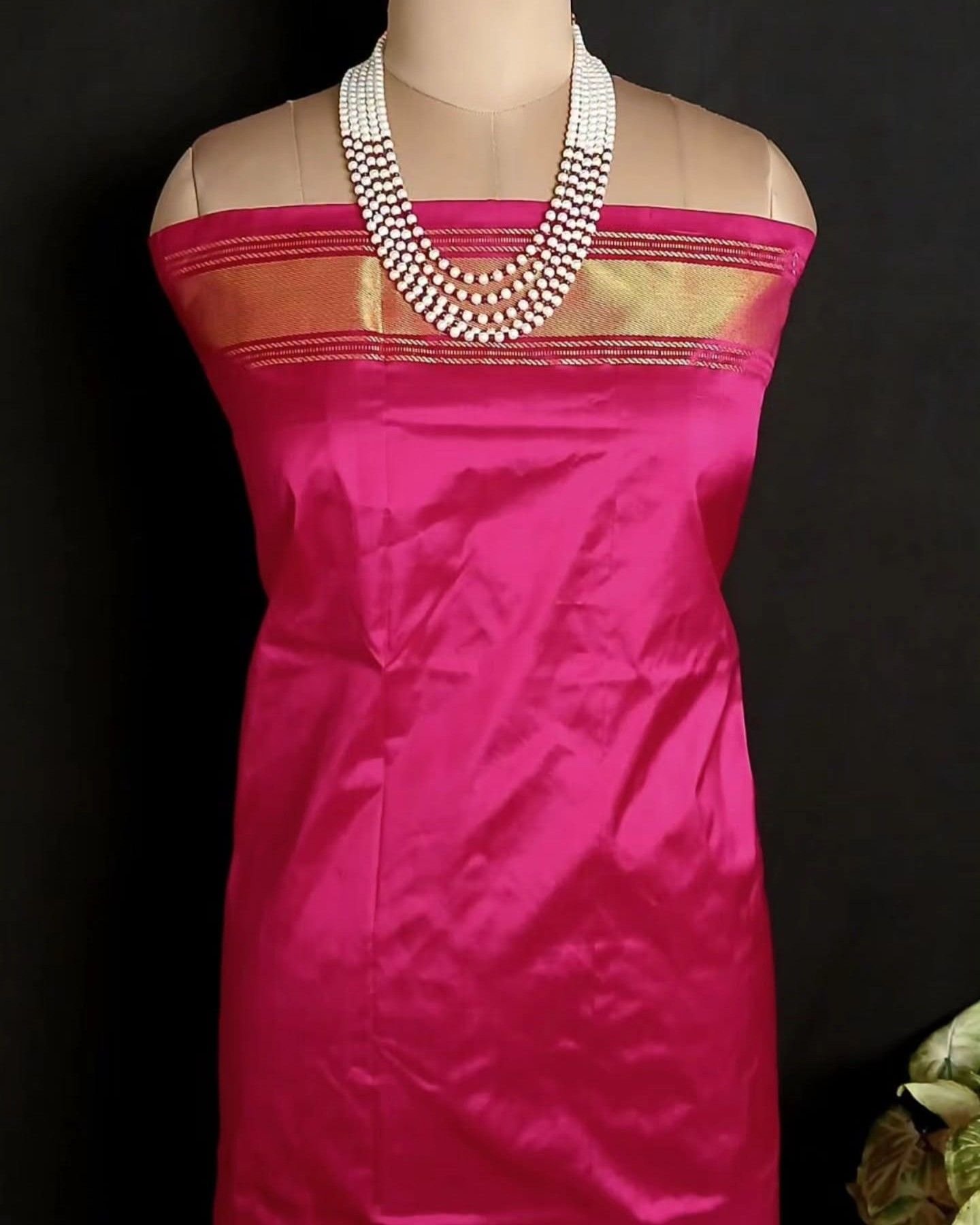 Figurative Pure Silk Ikat Saree - (NZIS0015) - Image 10