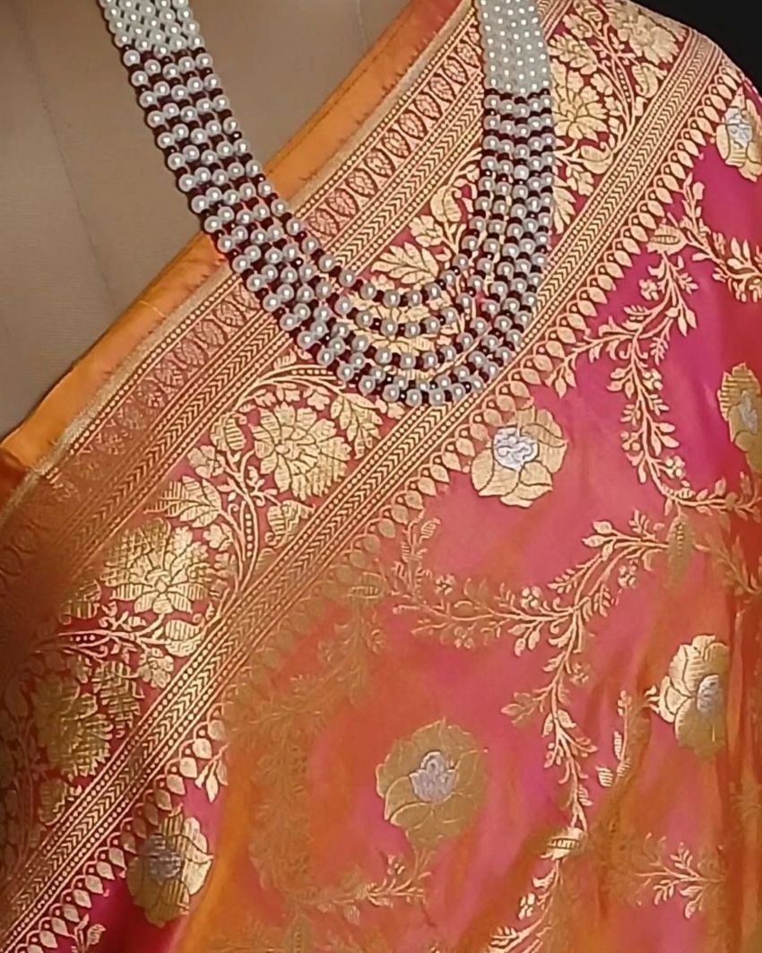 Sona Rupa Jungla Banarasi Saree - (SRJS0001) - Image 4