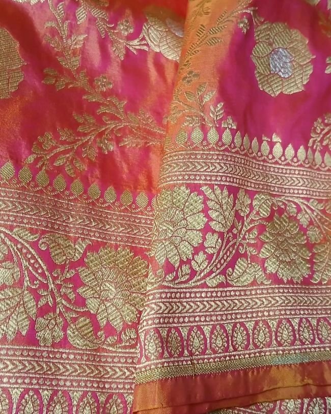 Sona Rupa Jungla Banarasi Saree - (SRJS0001) - Image 5