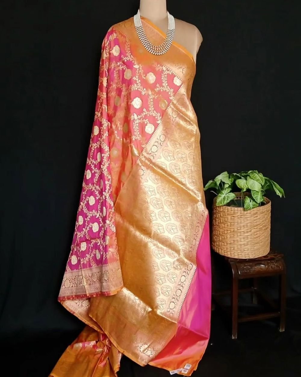 Sona Rupa Jungla Banarasi Saree - (SRJS0001) - Image 6
