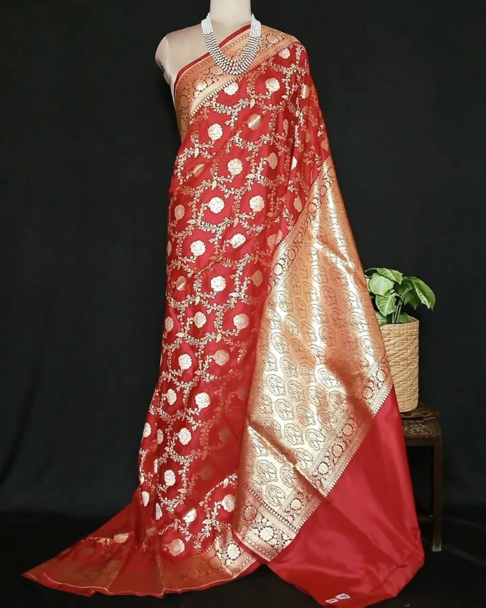 Sona Rupa Jungla Banarasi Saree - (SRJS0003)