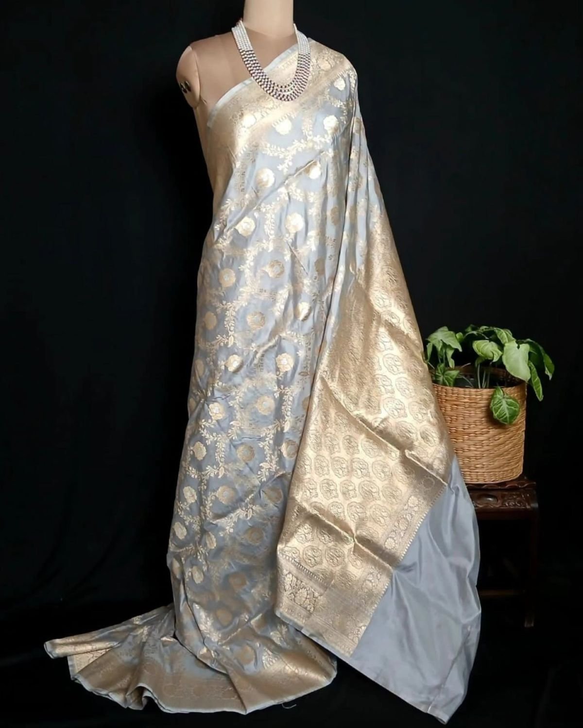 Sona Rupa Jungla Banarasi Saree - (SRJS0005)
