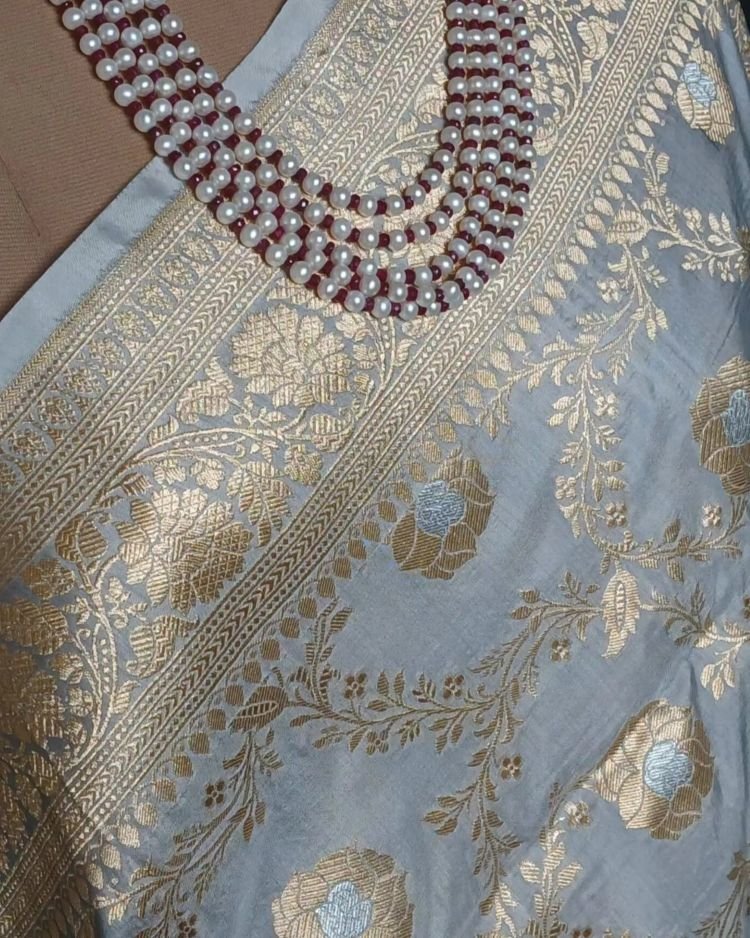 Sona Rupa Jungla Banarasi Saree - (SRJS0005) - Image 3