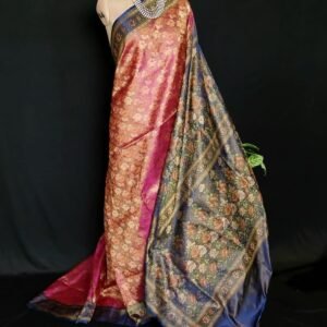 Banarasi Tehri Tanchoi Jamavar Silk Saree – (BTTJ0005)