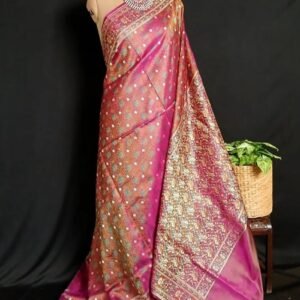 Banarasi Tehri Tanchoi Saree – (BTTJ0008)