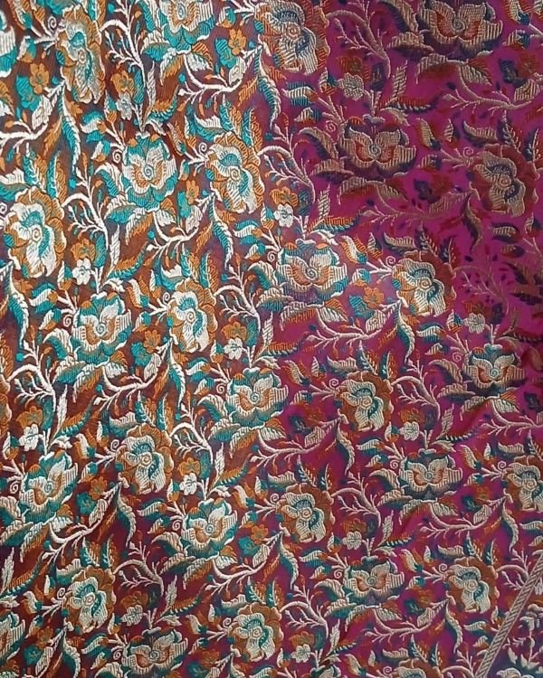 Banarasi Tehri Tanchoi Saree – (BTTJ0008) - Image 4