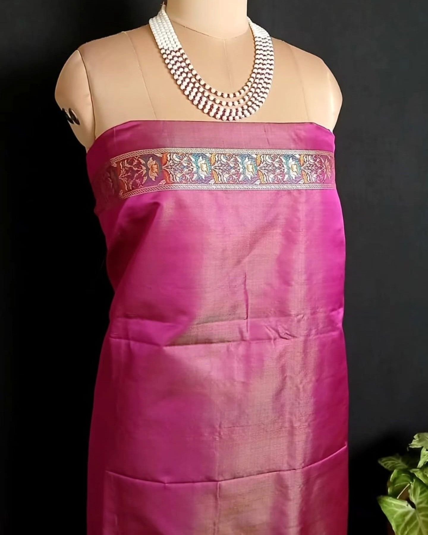 Banarasi Tehri Tanchoi Saree – (BTTJ0008) - Image 6