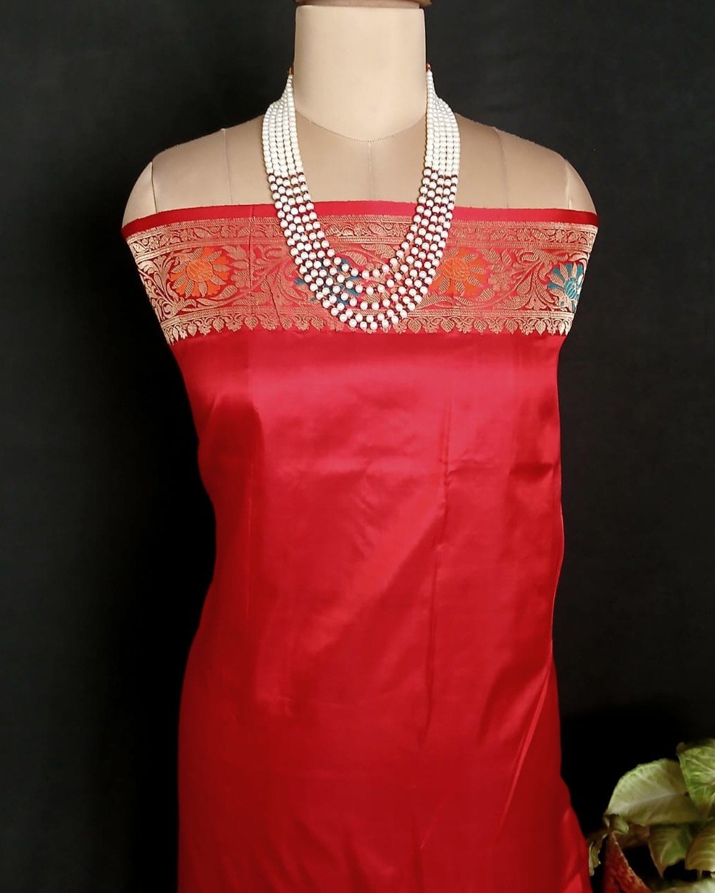 Meenakari Kadua Katan Silk Saree – (MKKS1003) - Image 11