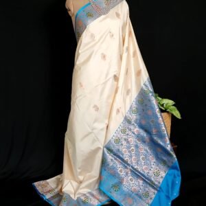 Meenakari Kadua Katan Silk Saree - (MKKS1001)
