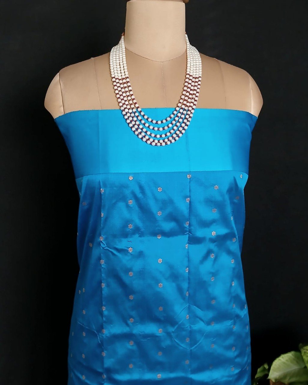 Meenakari Kadua Katan Silk Saree - (MKKS1001) - Image 11