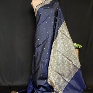 Banarasi No Zari Katan Silk Saree – (NZSS0029)