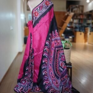 Batik Silk Saree from Murshidabad – (BSSM0061)