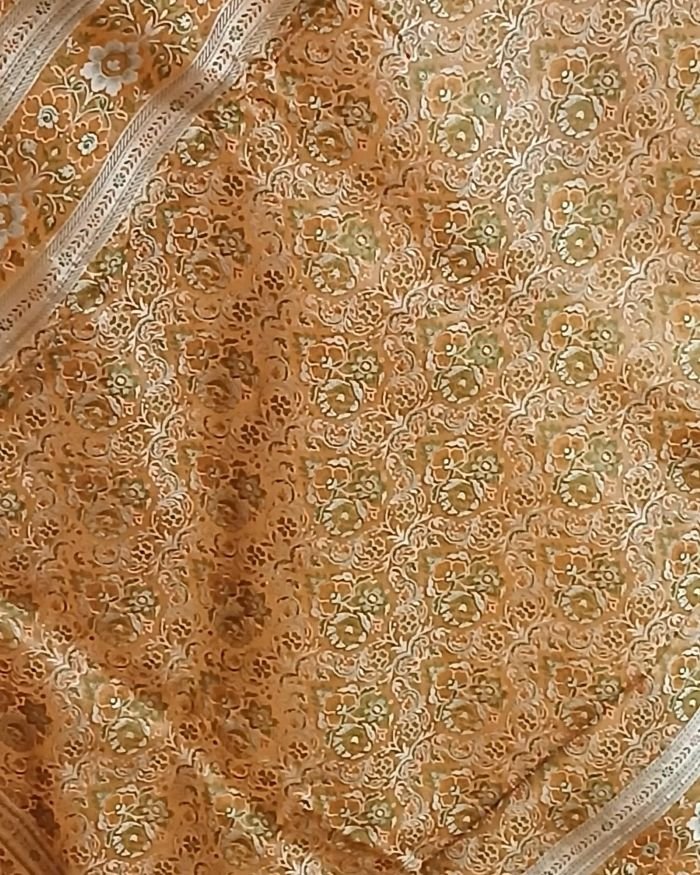 Banarasi Tanchoi Tehri Jamavar Silk Saree – (BTTJ0007) - Image 4