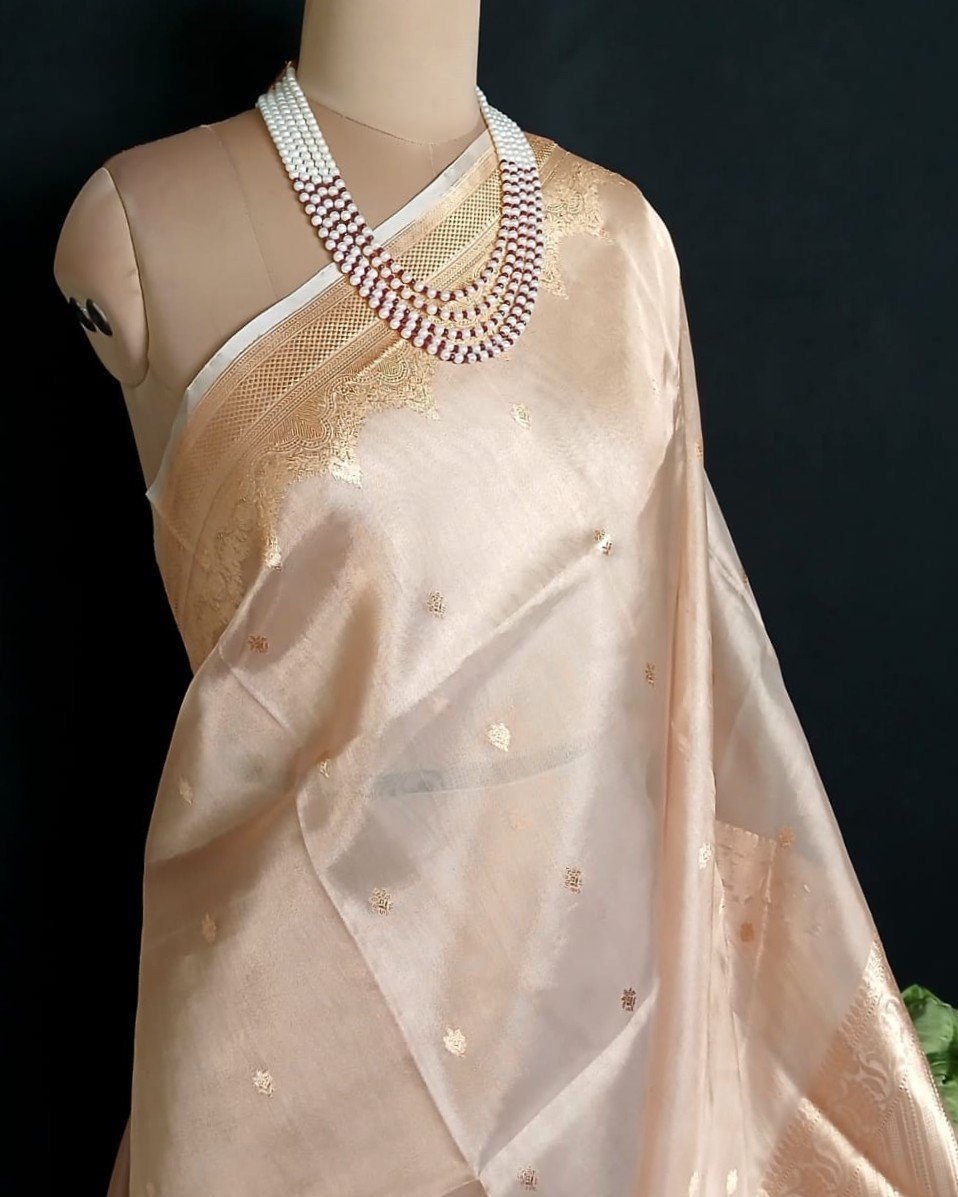 Sophisticated Tissue Zari Banarasi – (STZB0010) - Image 2