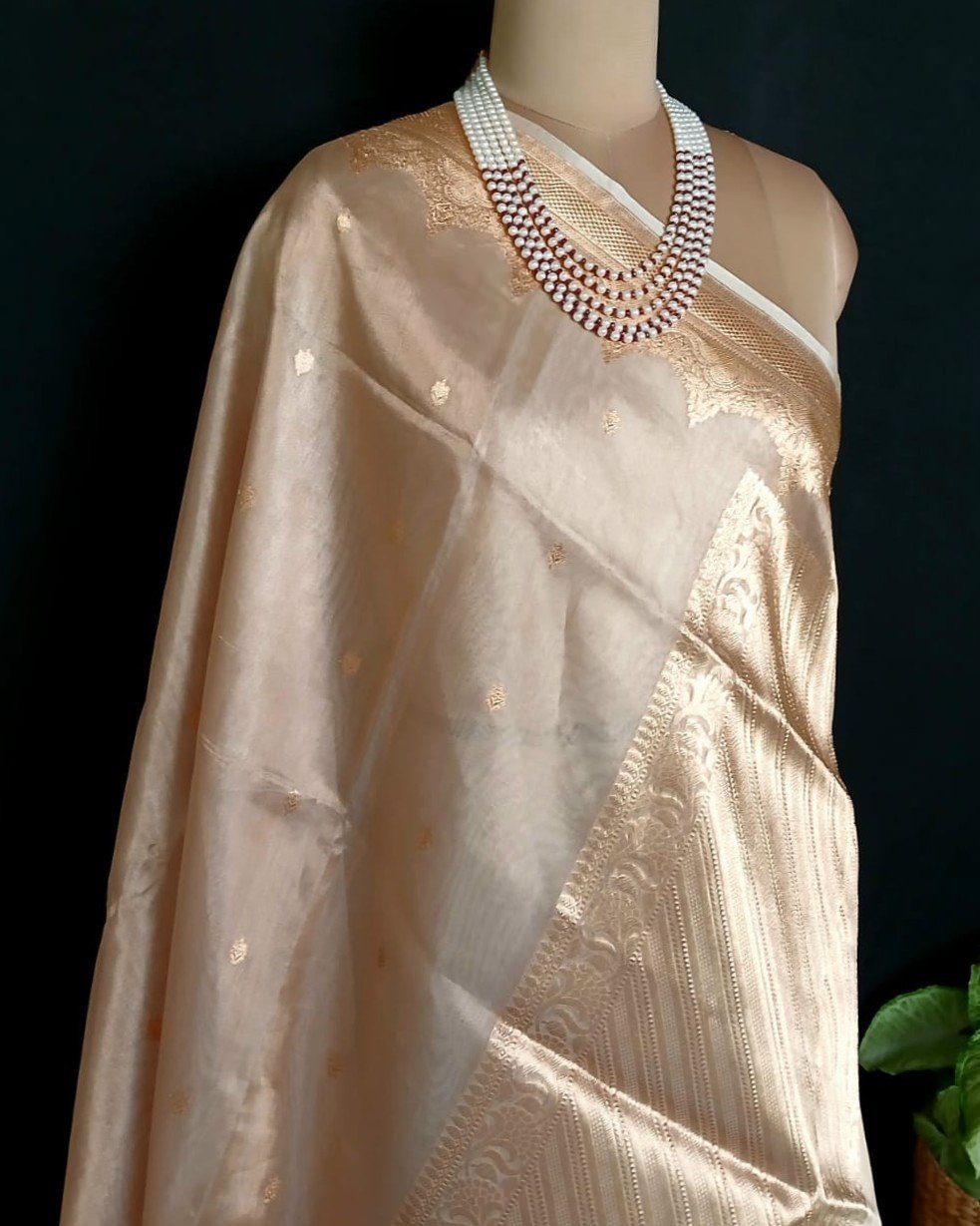 Sophisticated Tissue Zari Banarasi – (STZB0010) - Image 7