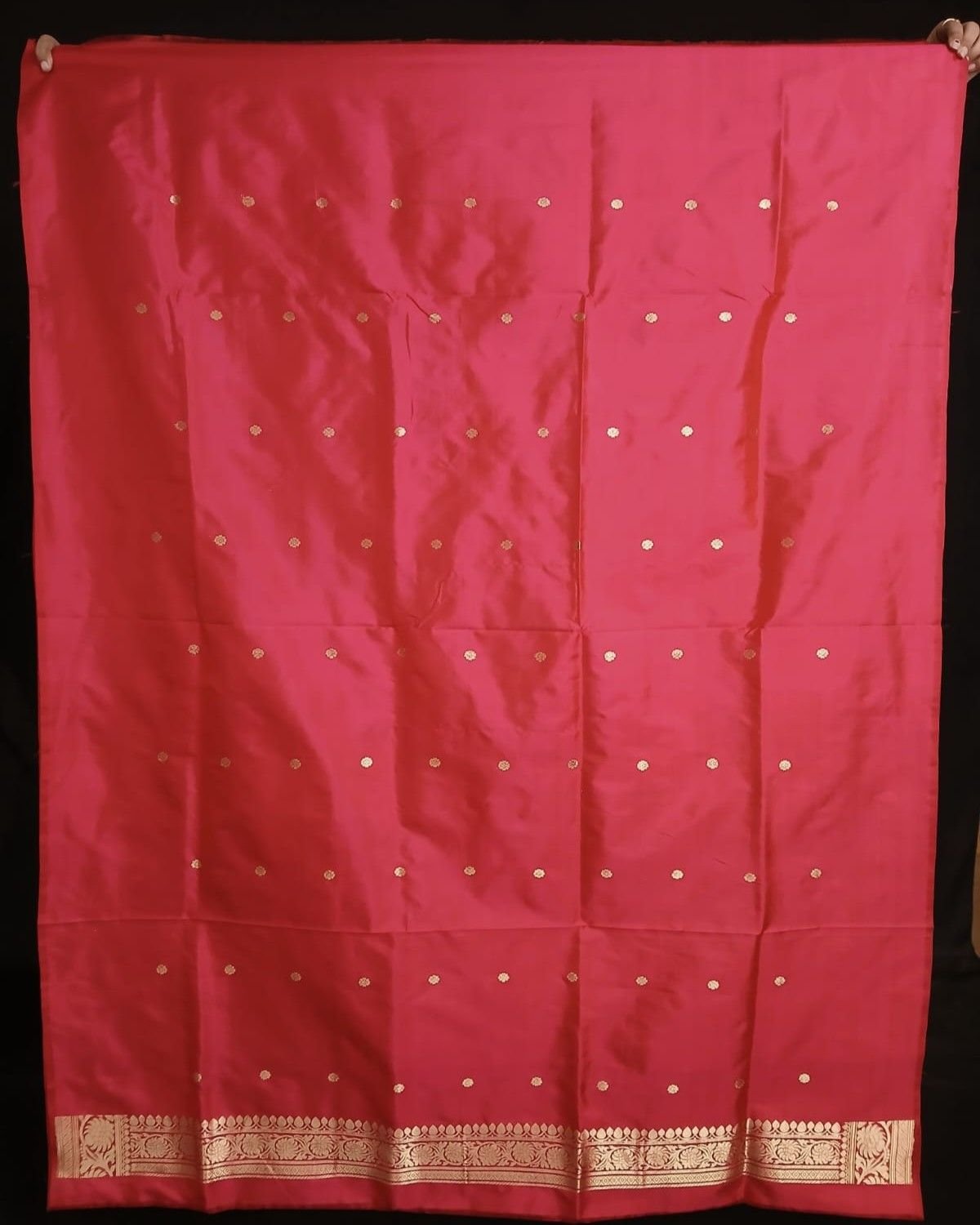Banarasi Meenakari 3-piece Pure Silk Salwar Set - (MPSS0003) - Image 6