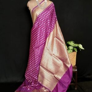 Lakkha Booti Pure Silk Banarsi Saree - (LBBS0001)