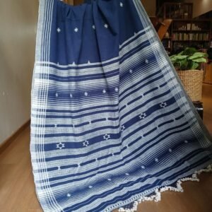 Bhujodi Saree Handwoven in Kala Cotton – (BHUJ0024)