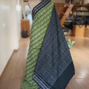 Nuapatna Cotton Single Ikat Handloom Saree - (NSIS0032)
