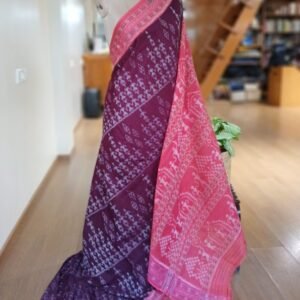 Nuapatna Single Ikat Handloom Saree - (NSIS0048)