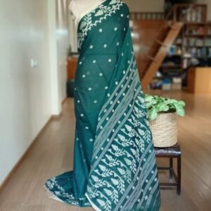 Soft Cotton Jamdani Handweave from Phulia – (JCHS0038)