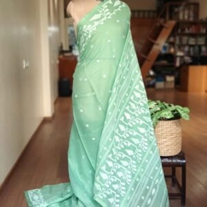 Soft Cotton Jamdani Handweave from Phulia – (JCHS0039)