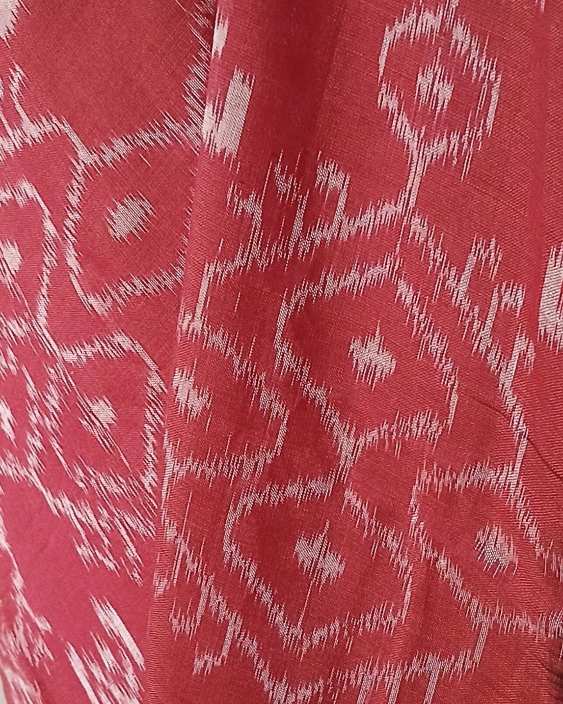 Nuapatna Cotton Single Ikat Handloom Saree - (NSIS0040) - Image 8