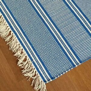 Handwoven Dhurrie from Warangal (2 x 6 ft) - (HDFW0010)