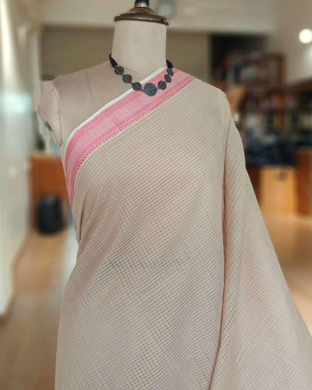 Mangalagiri Handweave Cotton Saree - (MHCS0009) - Image 3