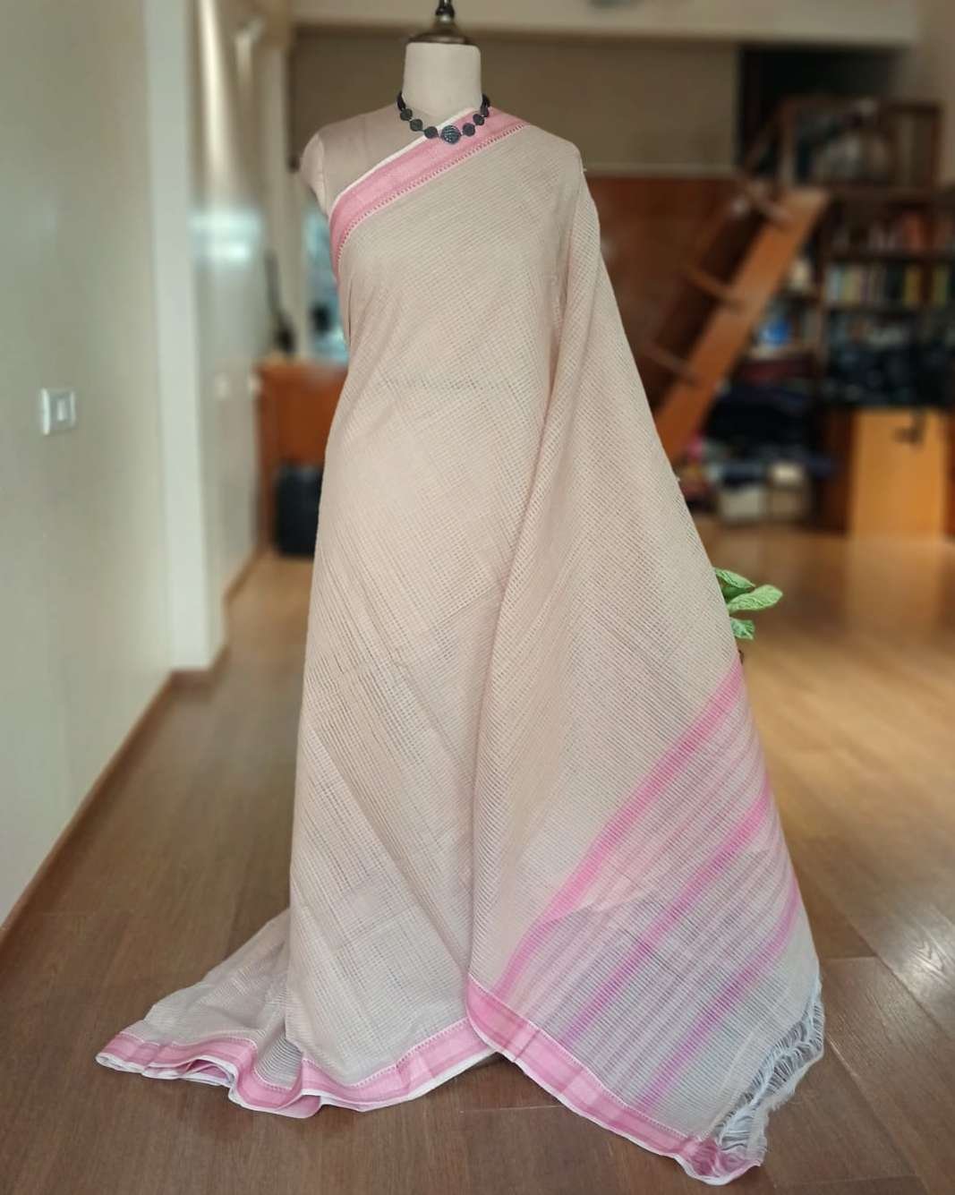 Mangalagiri Handweave Cotton Saree - (MHCS0009) - Image 2
