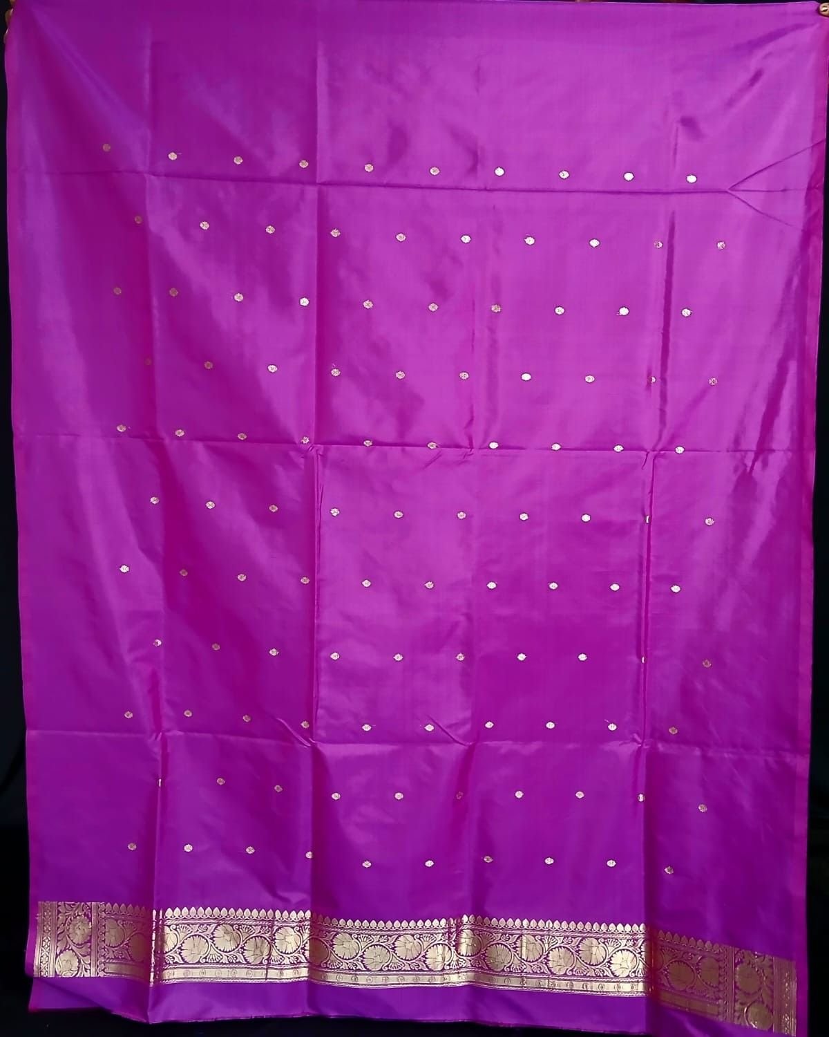 Banarasi 3-piece Pure Silk Salwar Set - (MPSS0007) - Image 8