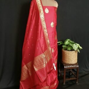 Banarasi 3-piece Pure Silk Salwar Set - (MPSS0008)