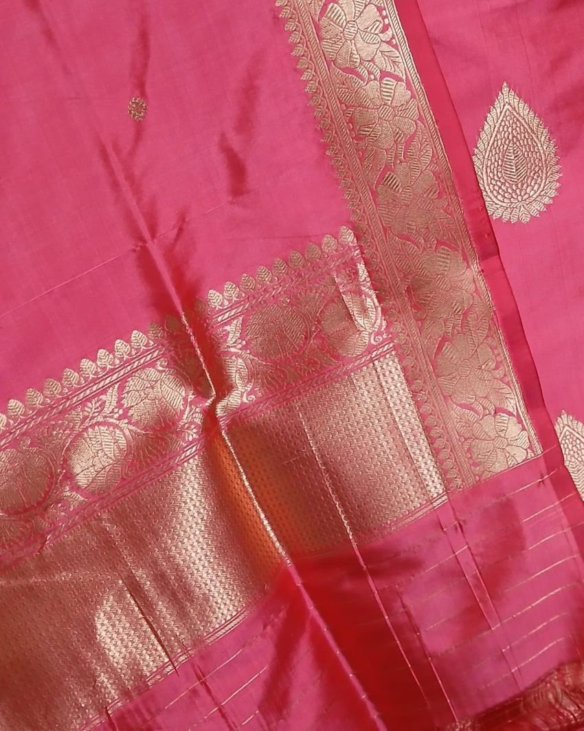 Banarasi 3-piece Pure Silk Salwar Set - (MPSS0006) - Image 3