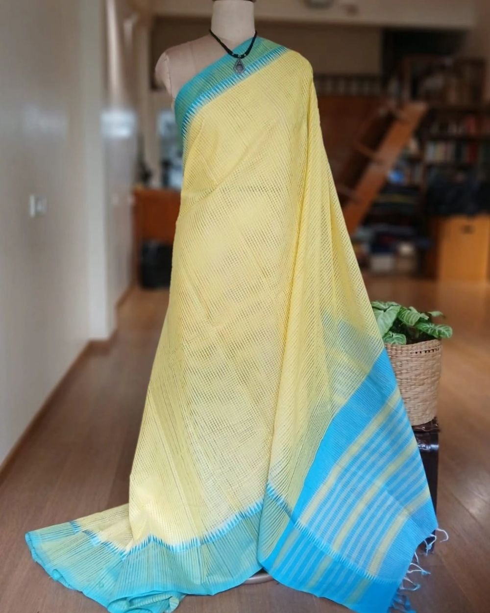Mangalagiri Handweave Cotton Saree - (MHCS0011) - Image 2