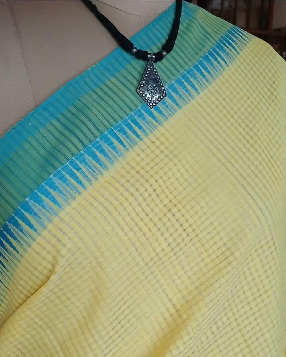 Mangalagiri Handweave Cotton Saree - (MHCS0011) - Image 4